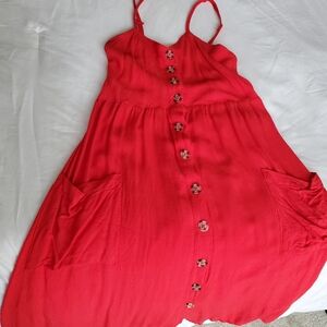 Good luck Gem red dress